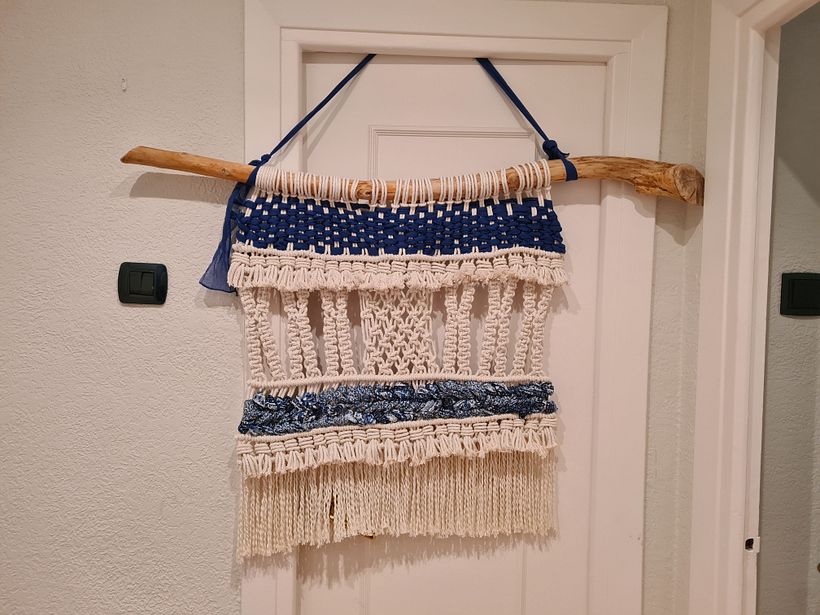 Mi proyecto del curso: Introducción al macramé: creación de un tapiz decorativo 4