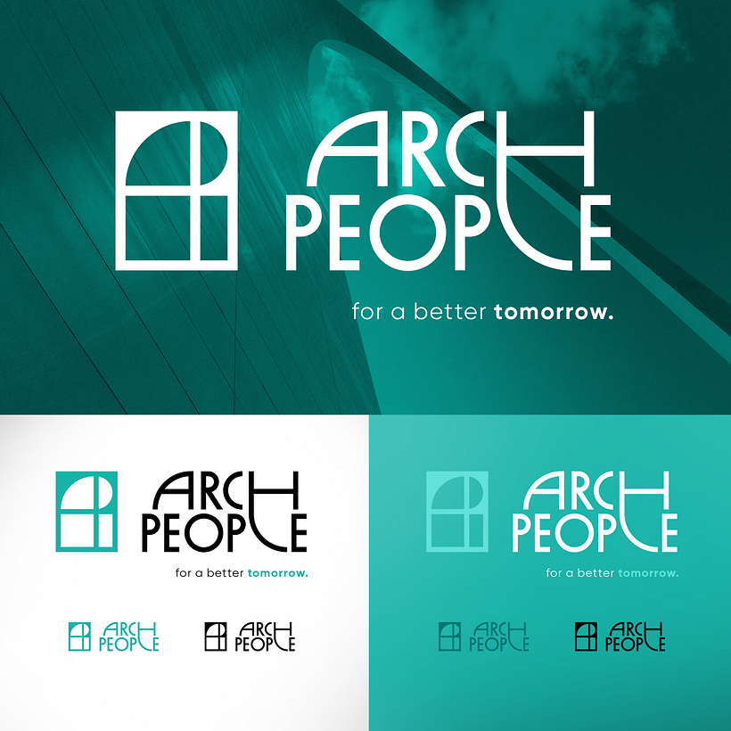 Architectural logo - Il mio progetto del corso: Branding e disegno a mano: crea loghi originali 7