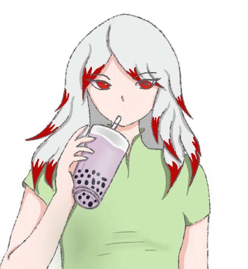 Her name is Alo. She is kitsune girl