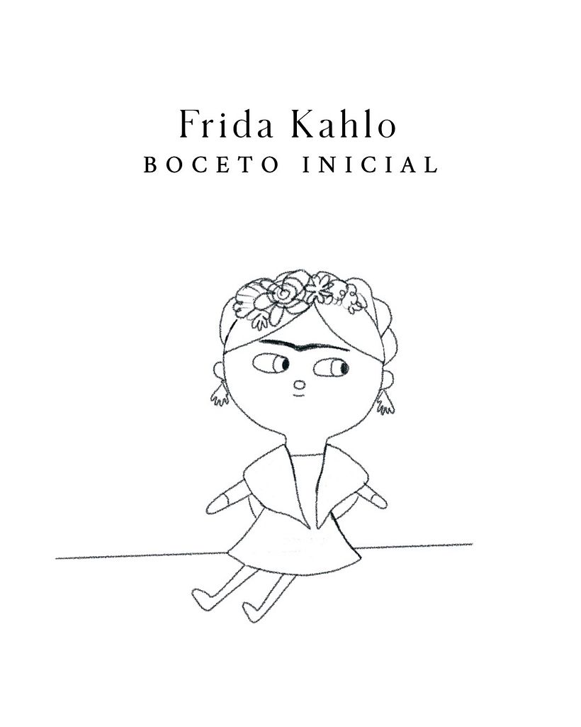 Muñeca Frida Kahlo (Proyecto mujeres artistas) 5