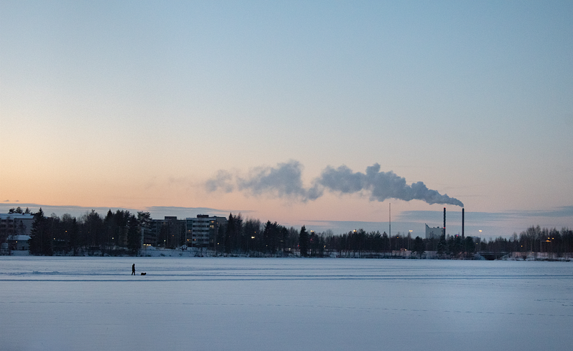 Winter day in Rovaniemi