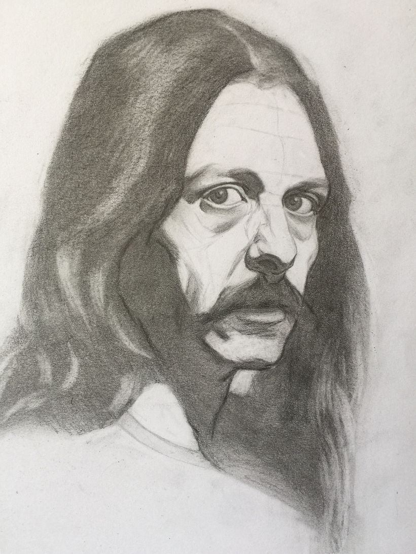 Meu projeto do curso: Retrato realista com lápis grafite 3