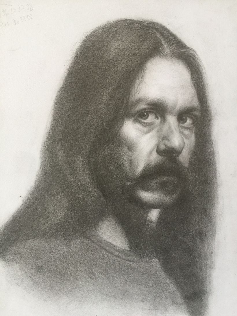 Meu projeto do curso: Retrato realista com lápis grafite 4