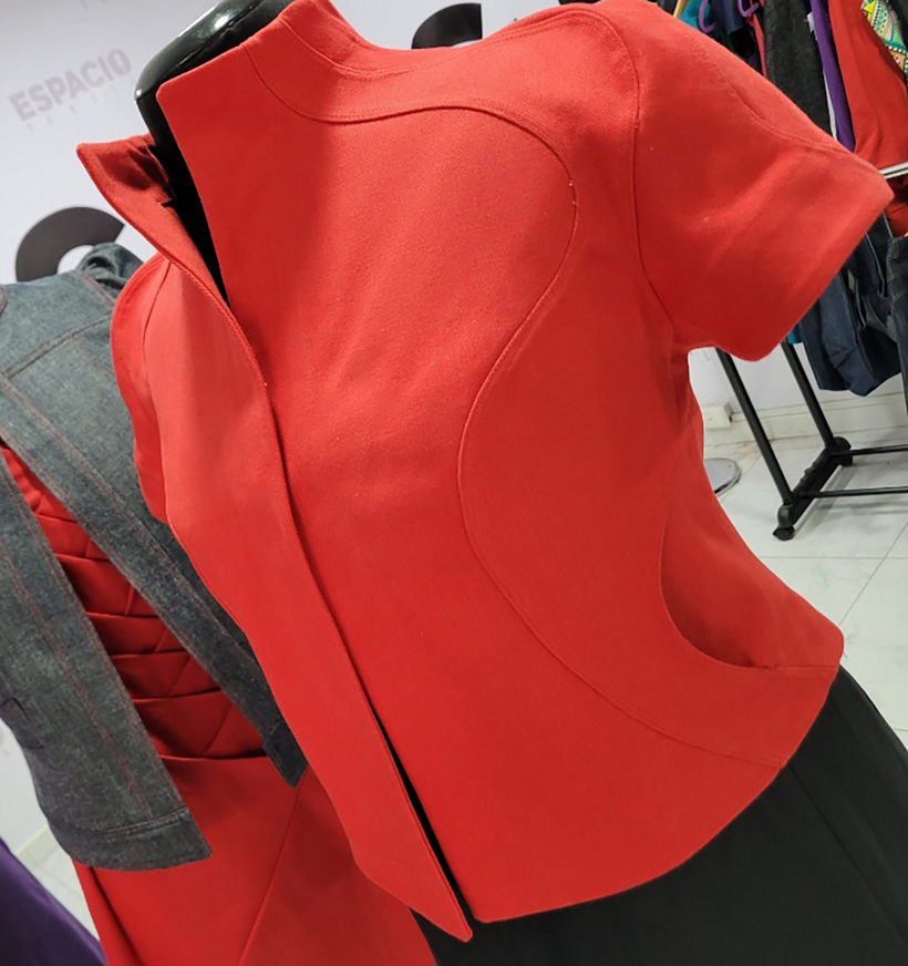 Curved Seamed TR Jacket 1
