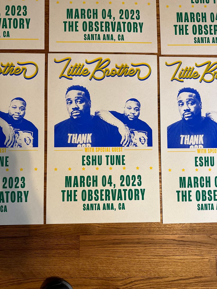 Little Brother Show bills 5