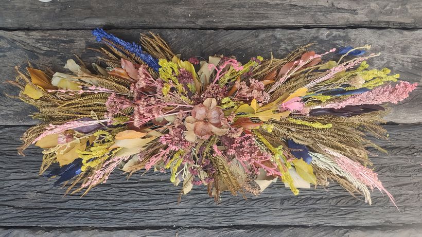 Caminho Floral p/ eventos e instalações c/ possibilidades diversas de aplicação.