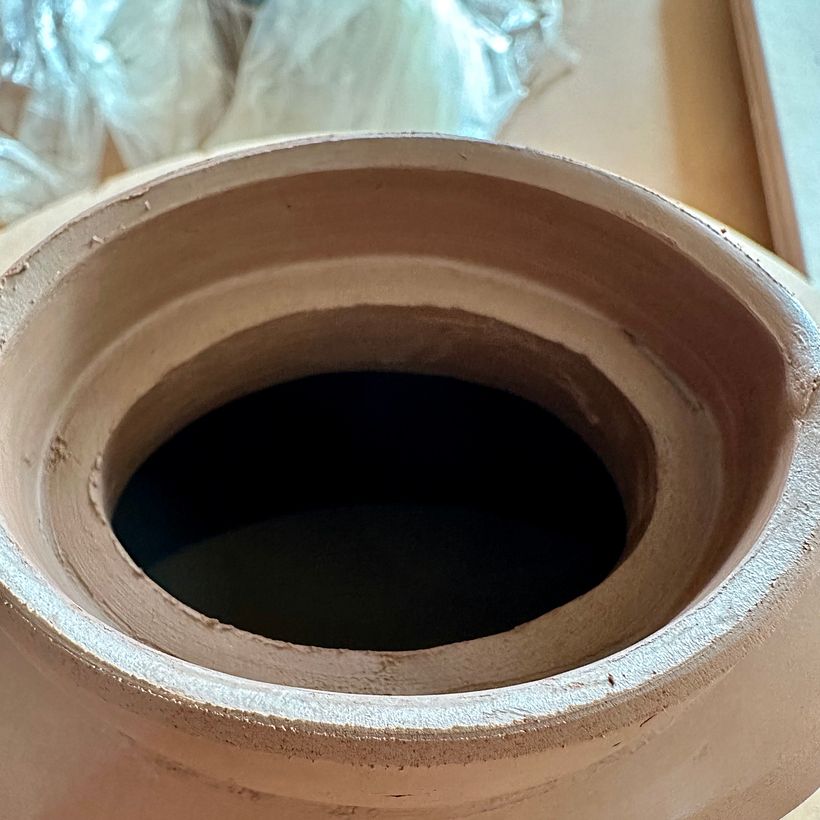 adding the flange inside the collar
