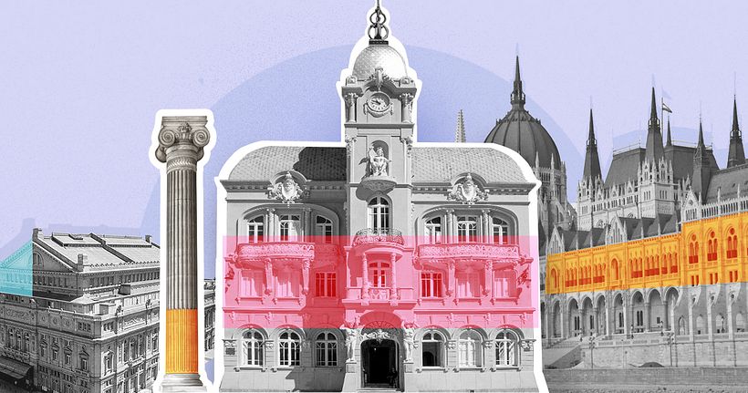 Eclecticism in architecture.