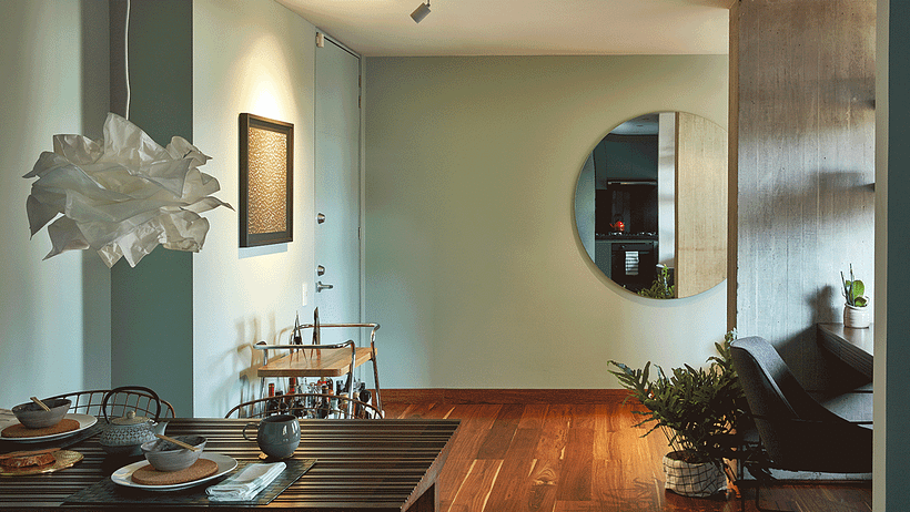 Eclectic interior design