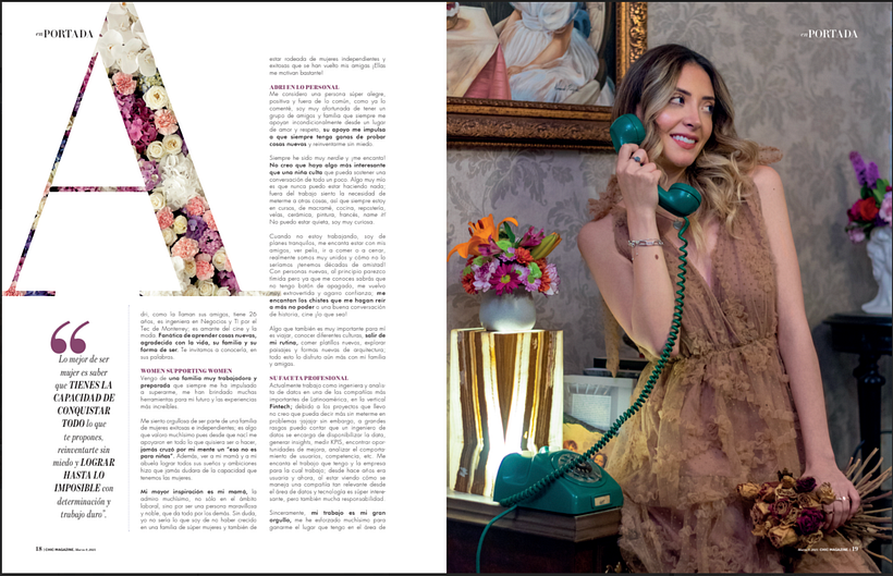 Mi proyecto del curso: Fotografía editorial para revistas 3