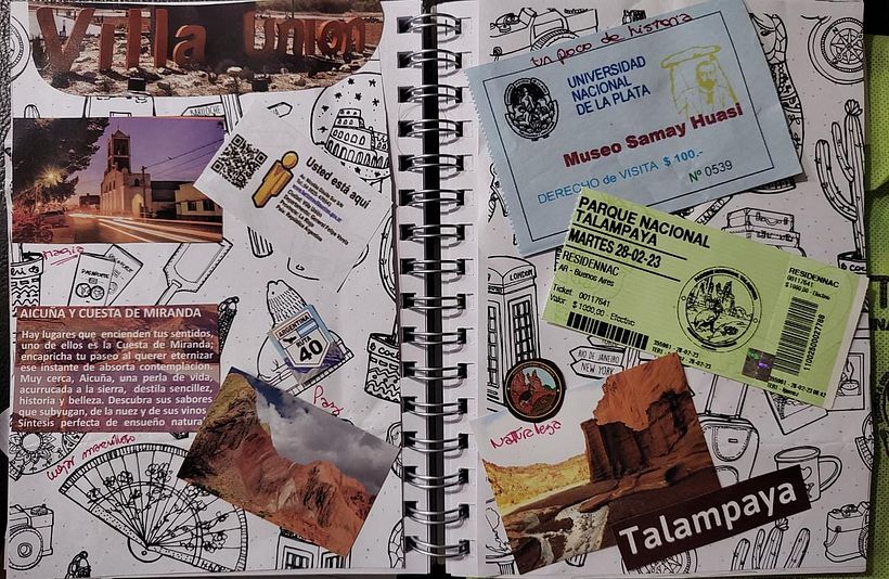 Parte del cierre del cuaderno