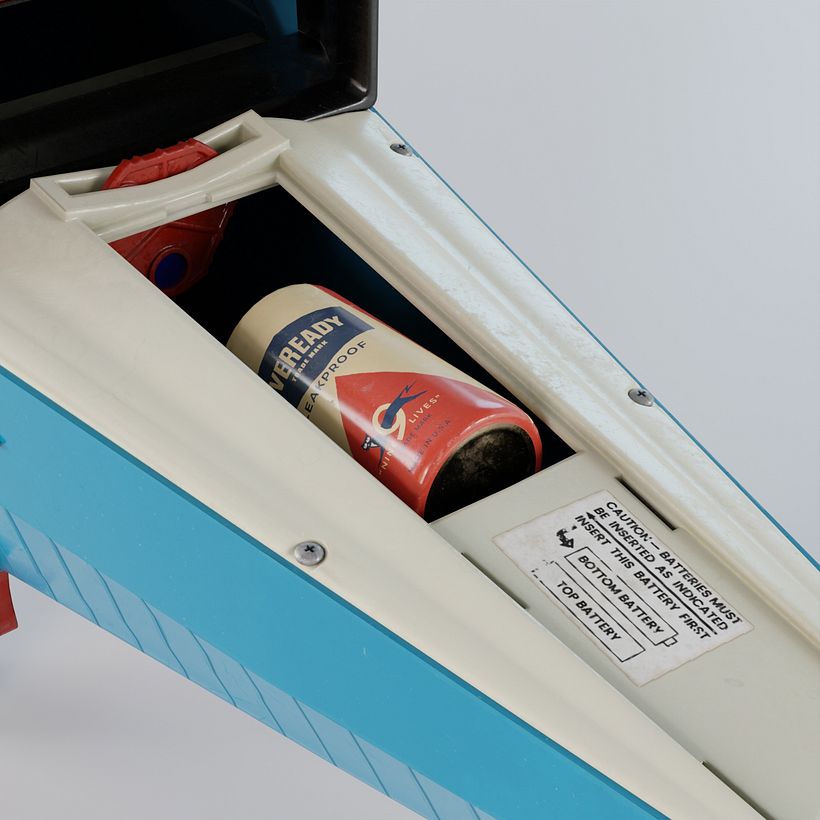60's Plazer Ray Gun from Multiple Toymakers Hero prop 10