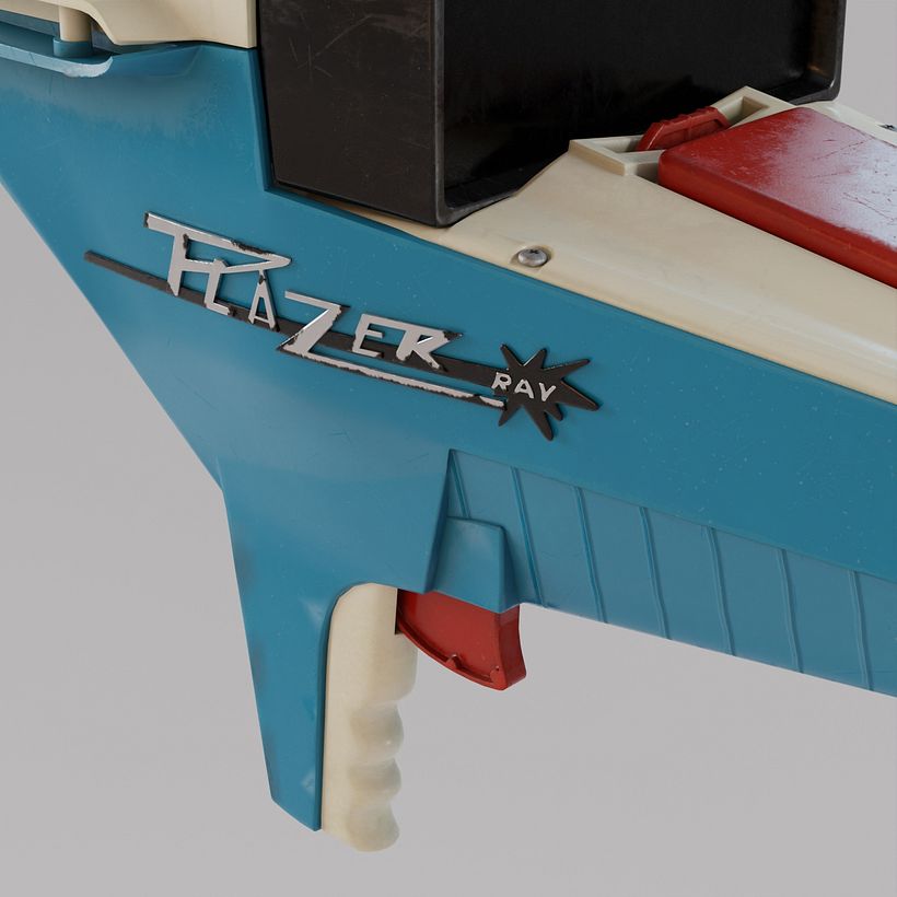 60's Plazer Ray Gun from Multiple Toymakers Hero prop 12