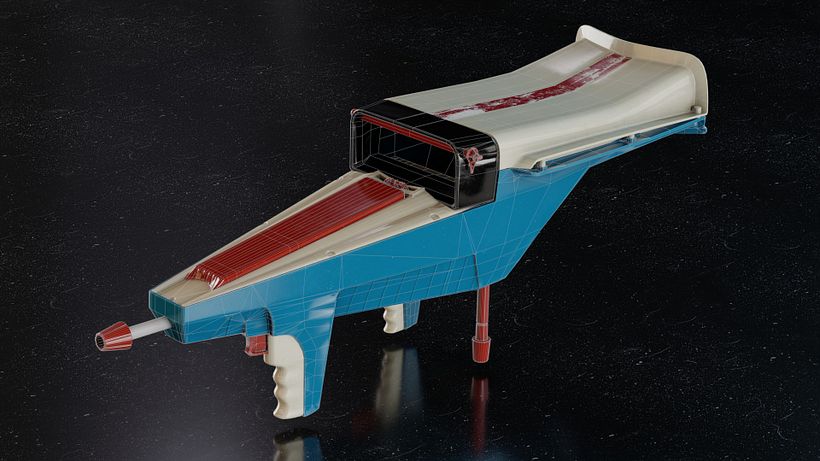 60's Plazer Ray Gun from Multiple Toymakers Hero prop 5