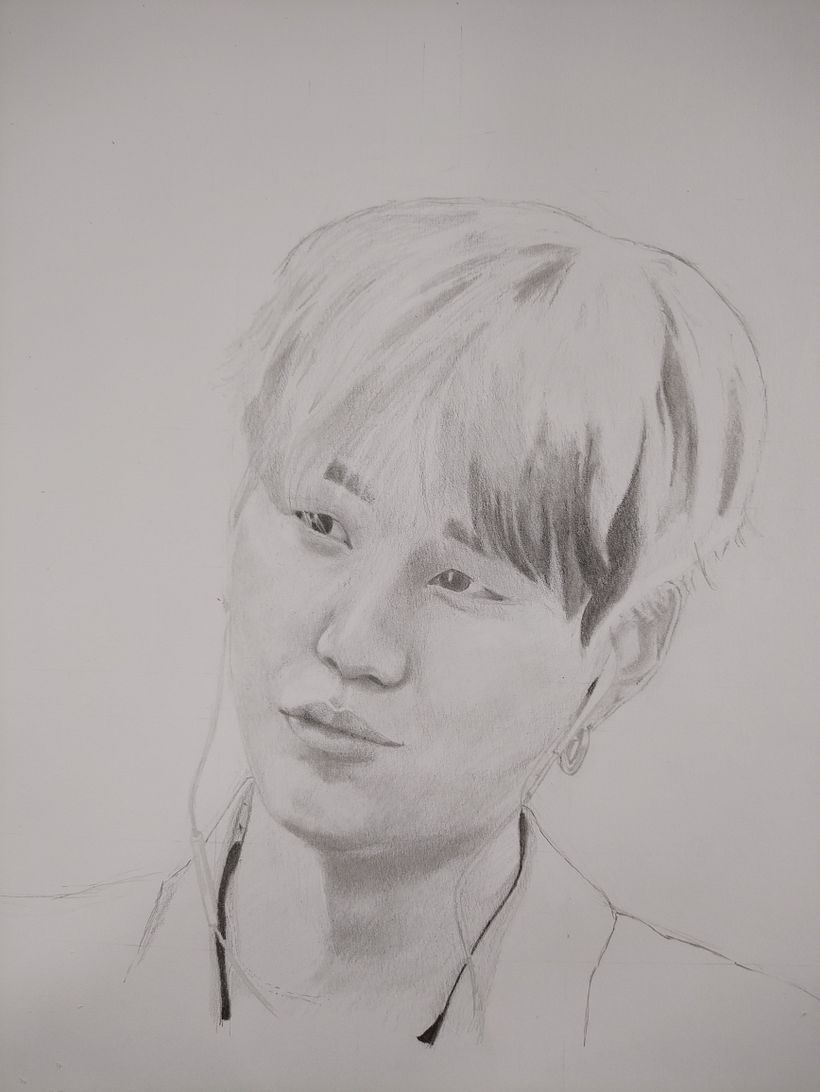 Meu projeto do curso: Retrato realista com lápis grafite 2
