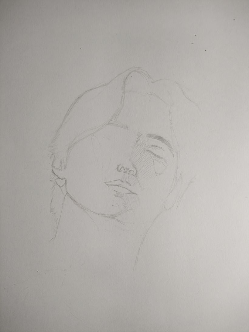Meu projeto do curso: Retrato realista com lápis grafite 6
