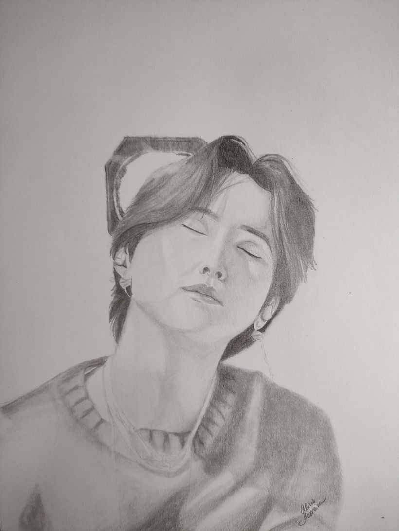 Meu projeto do curso: Retrato realista com lápis grafite 9