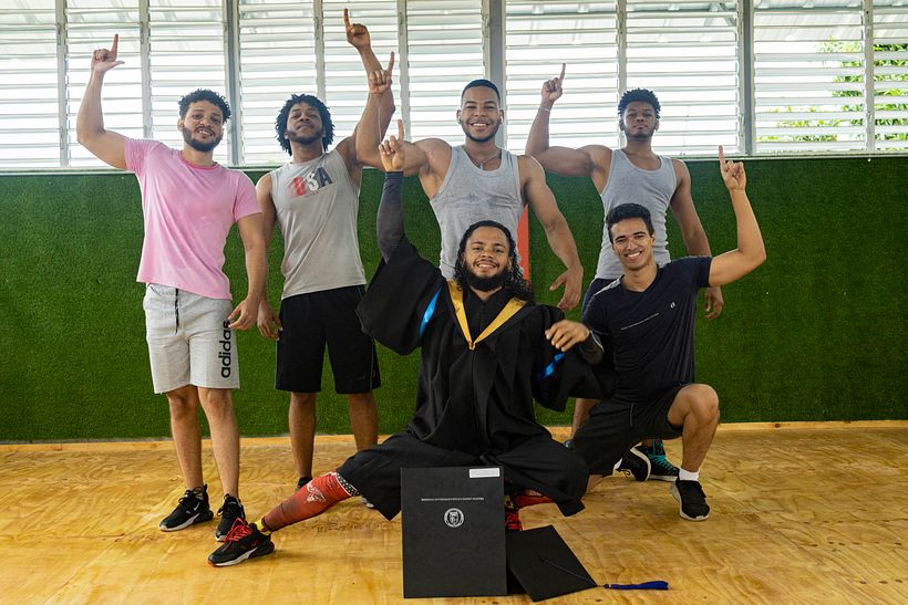 Graduación en el GYM 1