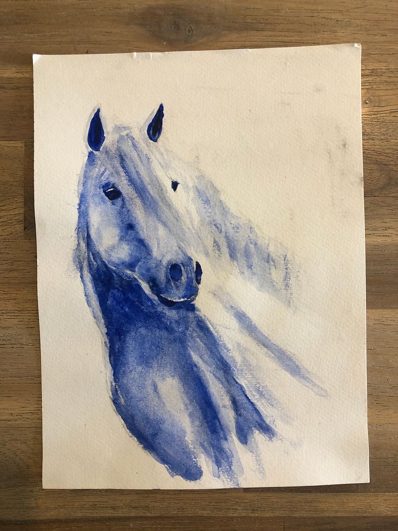 My project for course: Expressive Animal Portraits in Watercolor 3