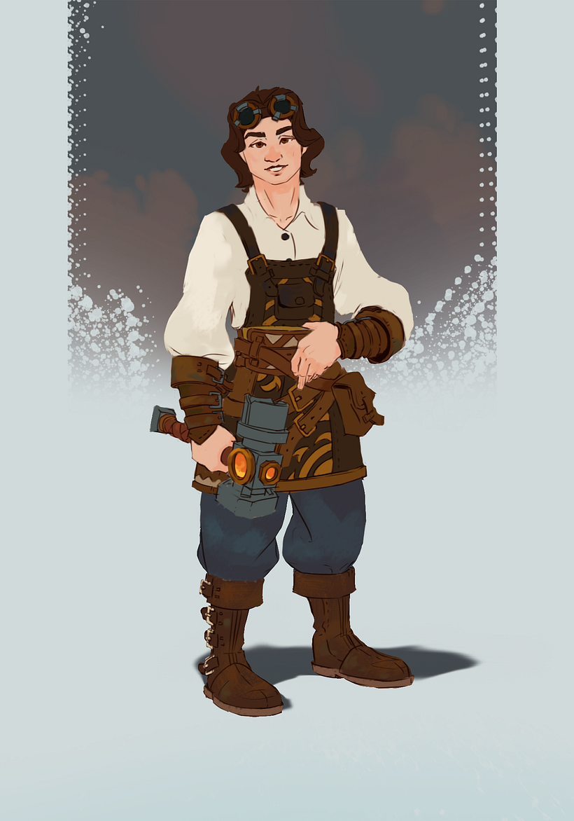 Flat colours