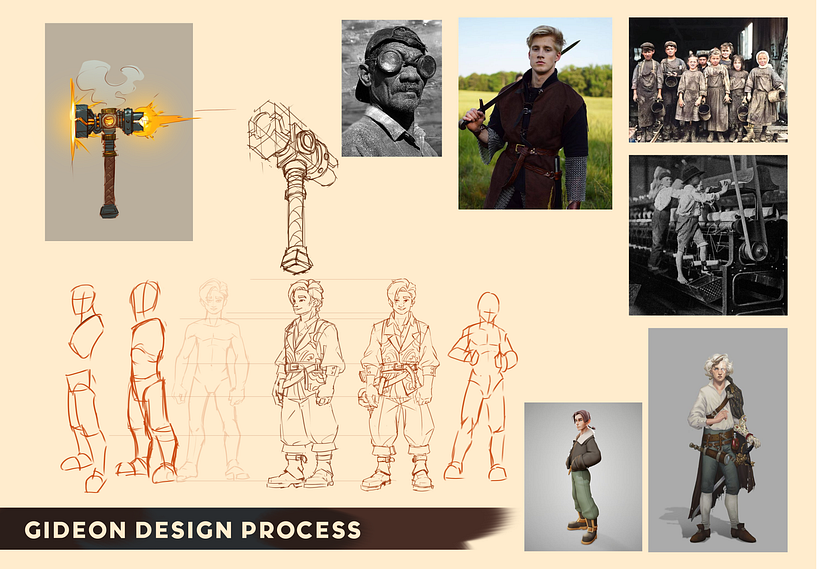 references of the time period and the practicality of certain parts of the design