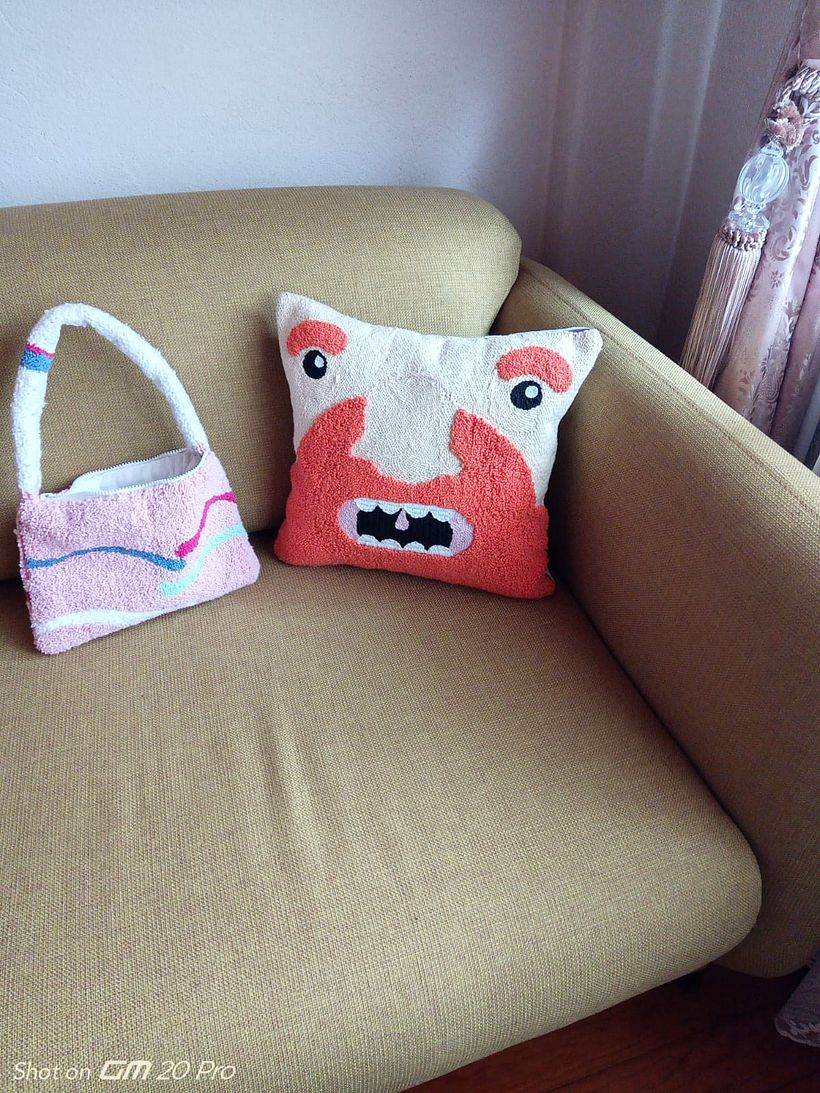 My project for course: Punch Needle XL Embroidery 1