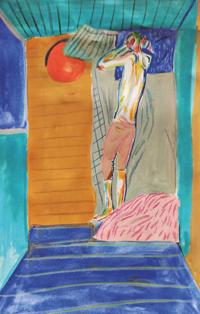 Mi proyecto del curso: Dibujo expresivo de la figura humana: explora formas y colores 1
