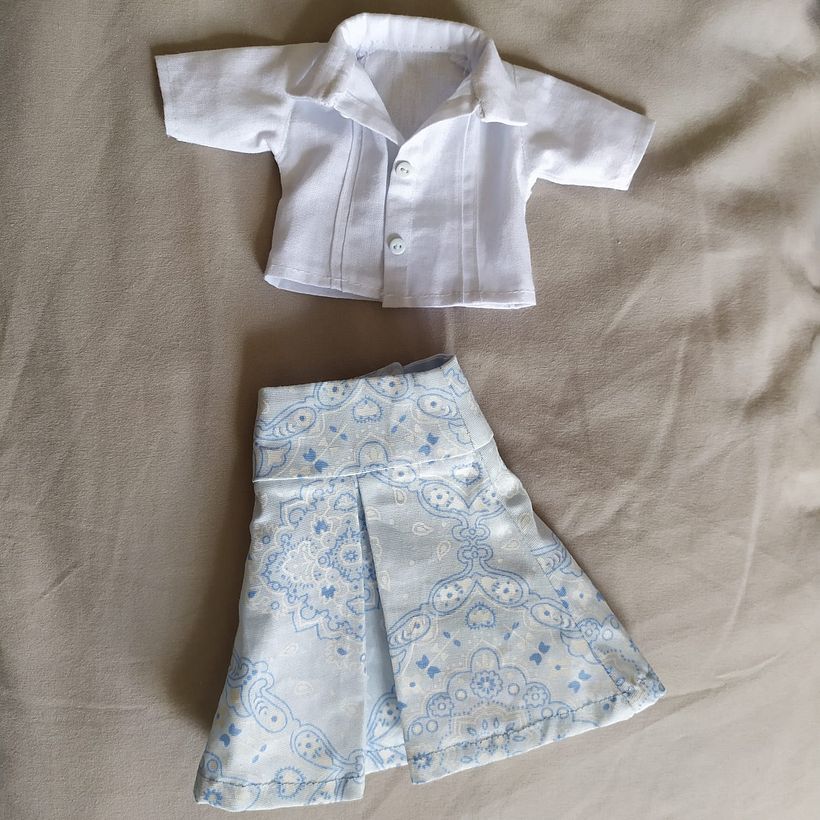 Meu projeto do curso: Confecção de roupa em miniatura 10