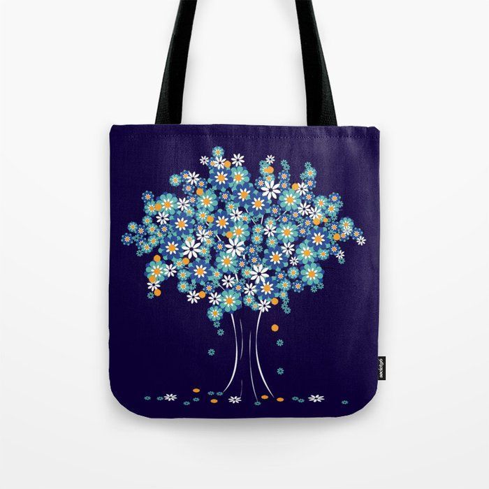 Mockup de la ilustración. Árbol de invierno