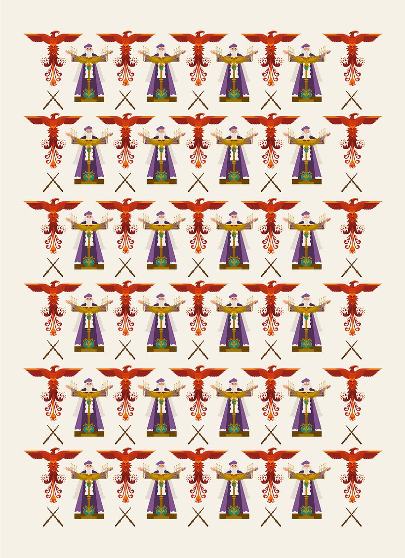 Cartel de Hogwarts – Saga de Harry Potter 7