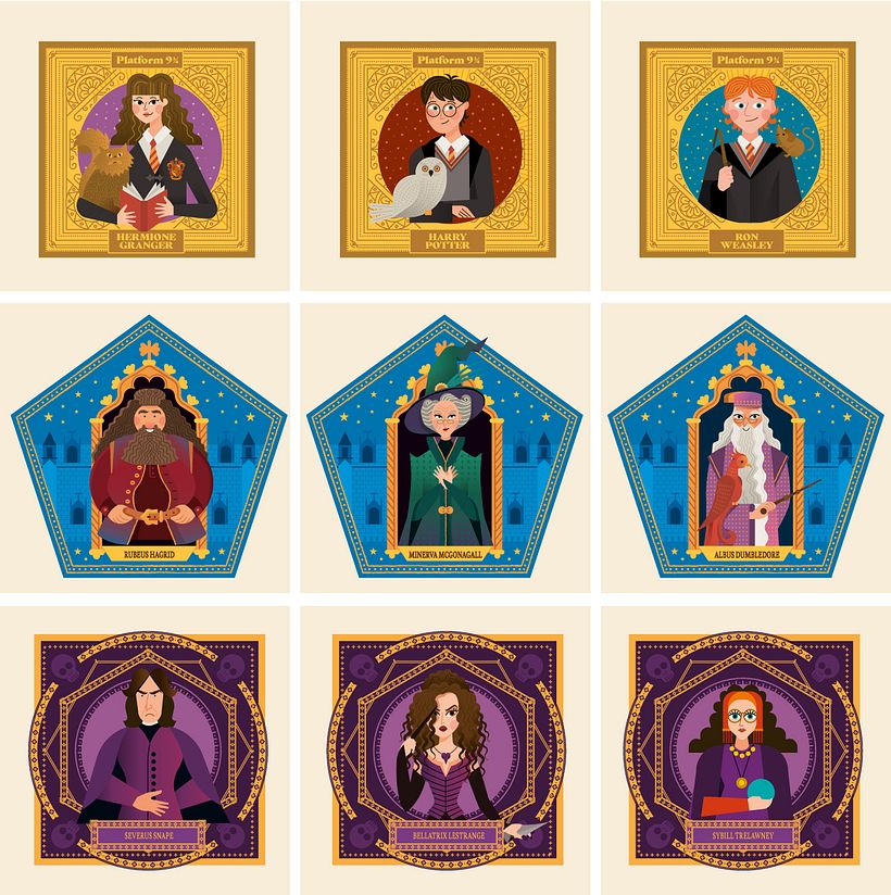 Cartel de Hogwarts – Saga de Harry Potter 11