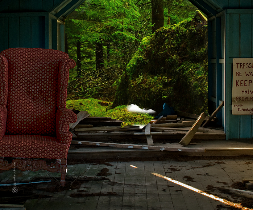Integración-elementos-casa-bosque-sillon