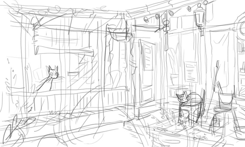 My sketch - the idea difers from my final project
