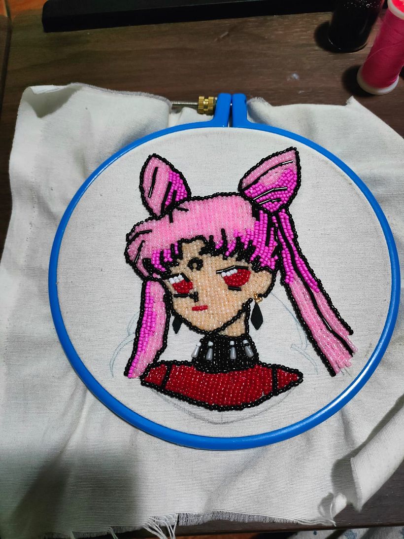 Mi proyecto del curso: Parche Pedrería Black Lady 3