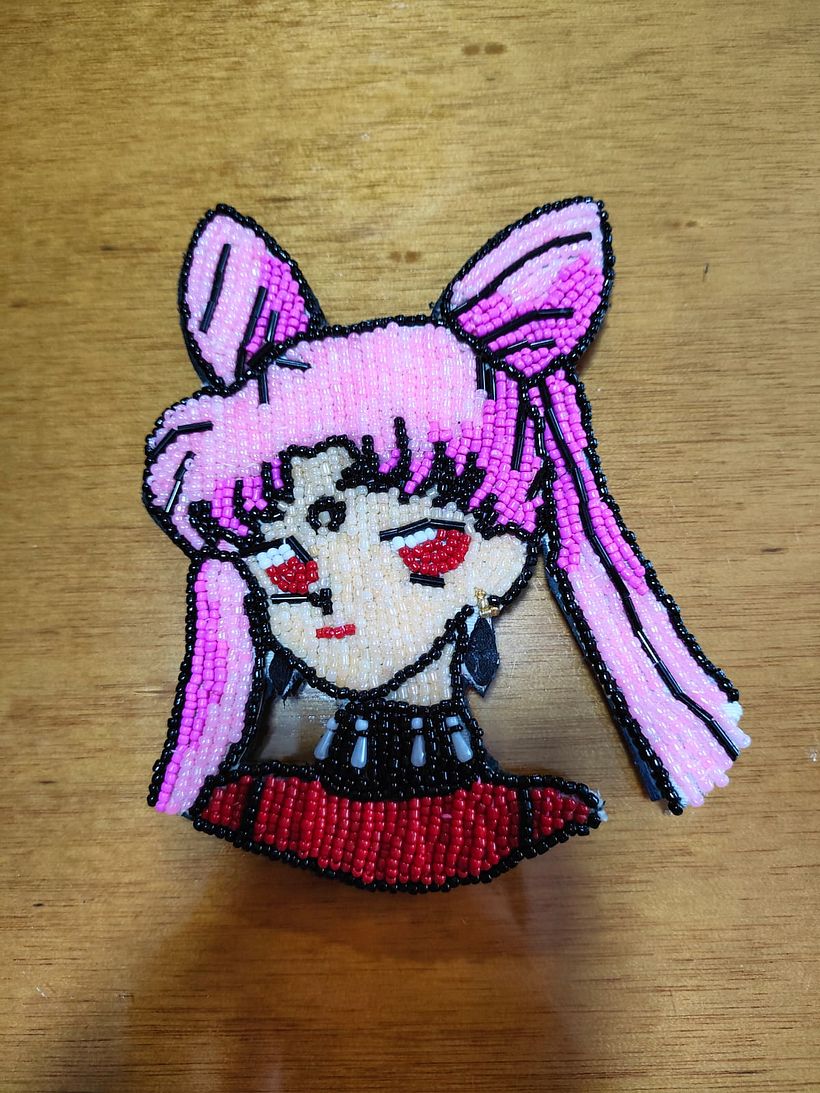Mi proyecto del curso: Parche Pedrería Black Lady 4