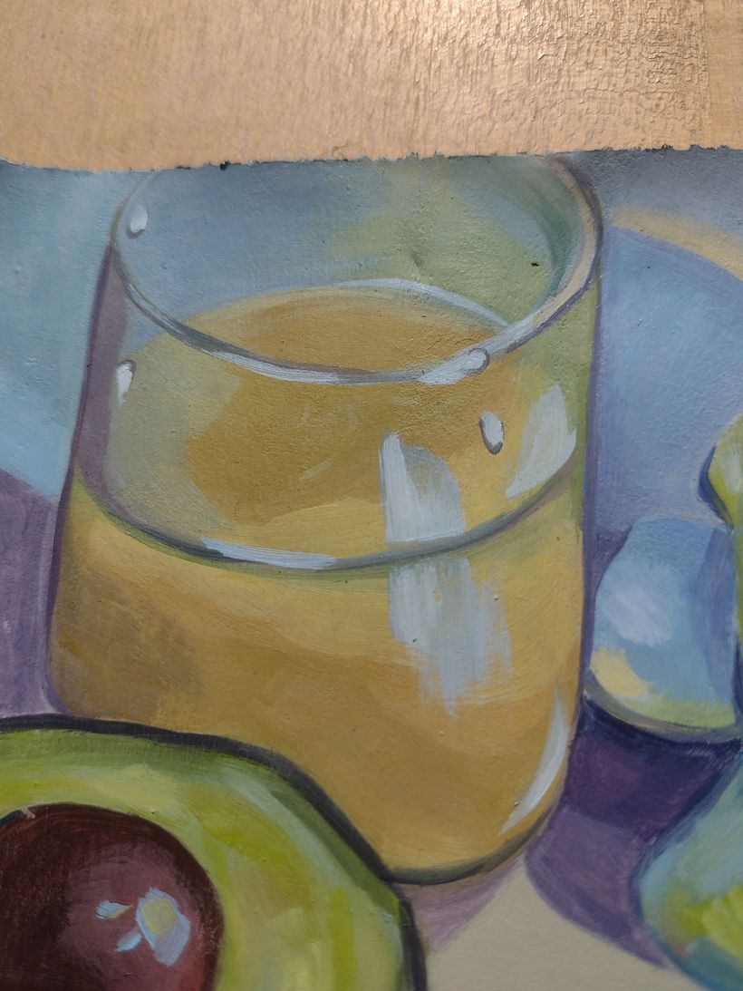Meu projeto do curso: Técnicas de pintura contemporânea a óleo 1