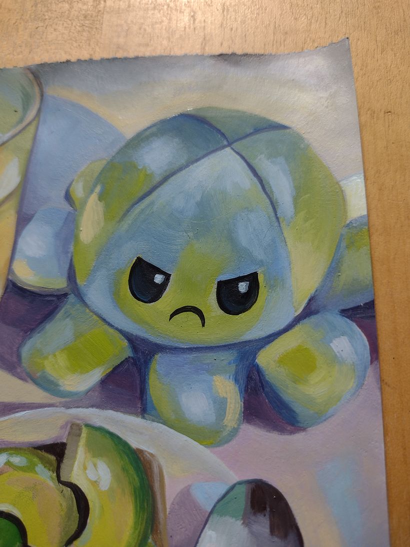 Meu projeto do curso: Técnicas de pintura contemporânea a óleo 2