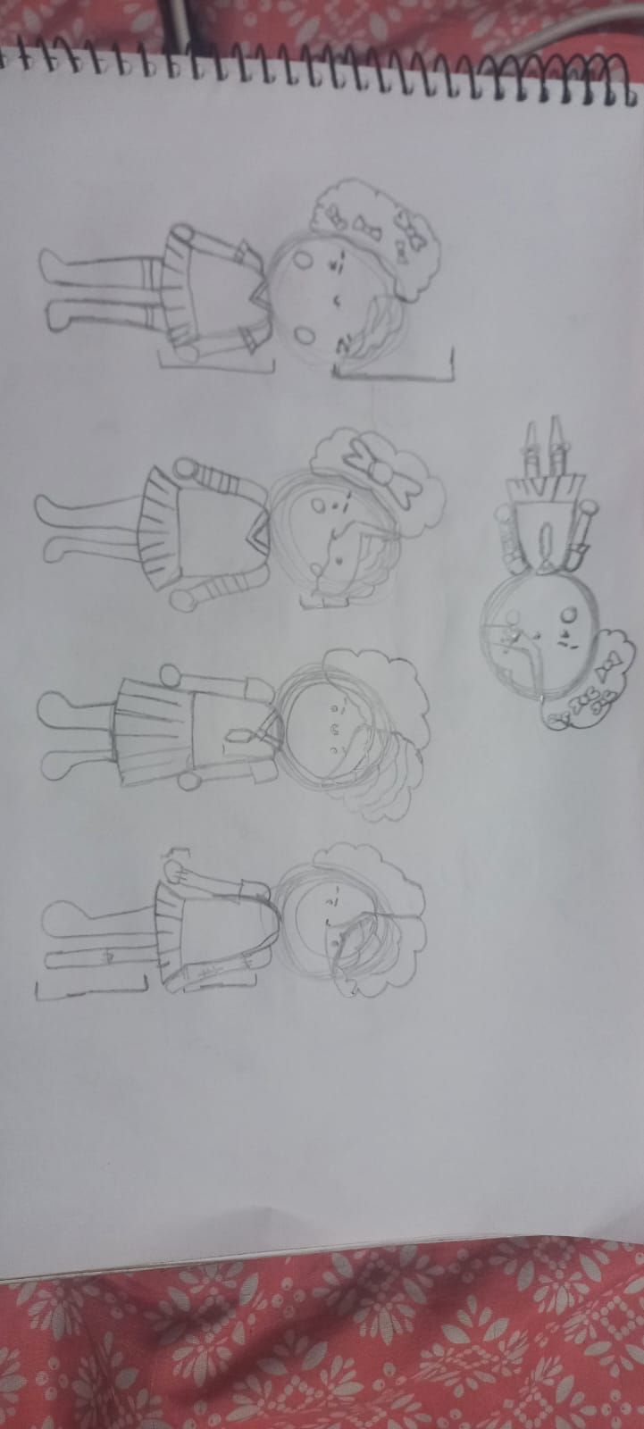 bocetos personaje