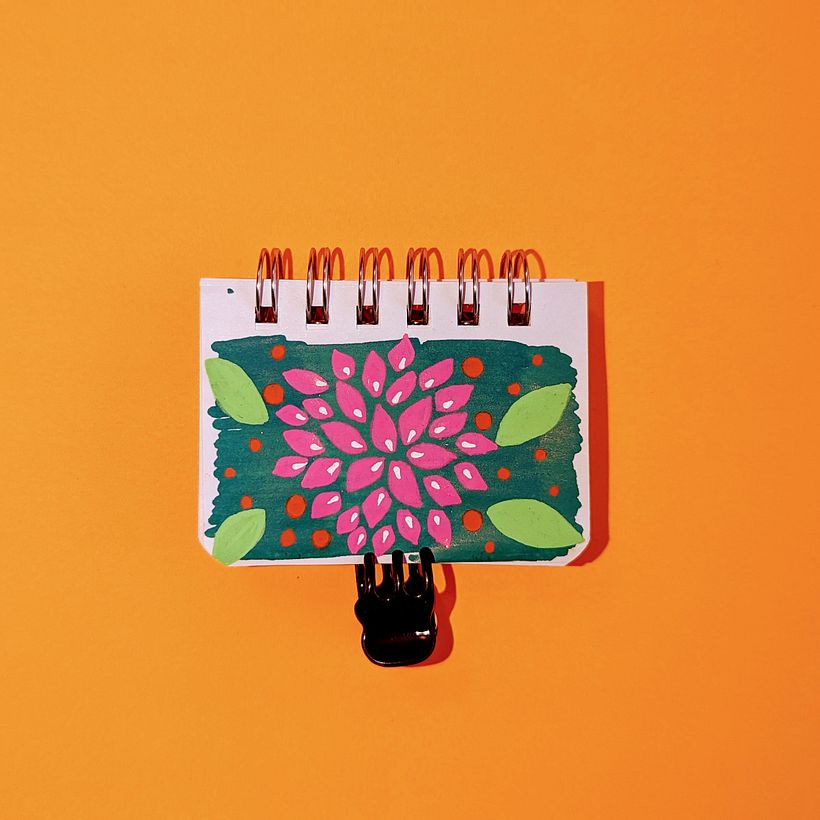 My project for course: Botanical Patterns in a Sketchbook: Conquer the Blank Page 5