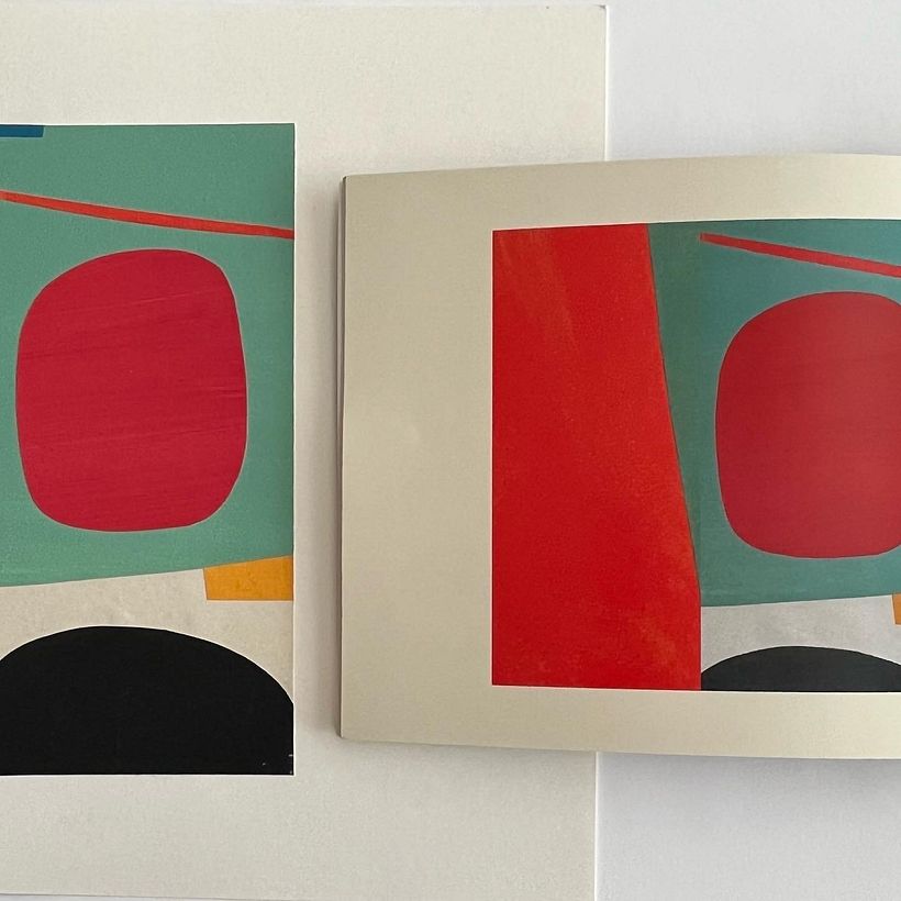 Analogue and printed collage