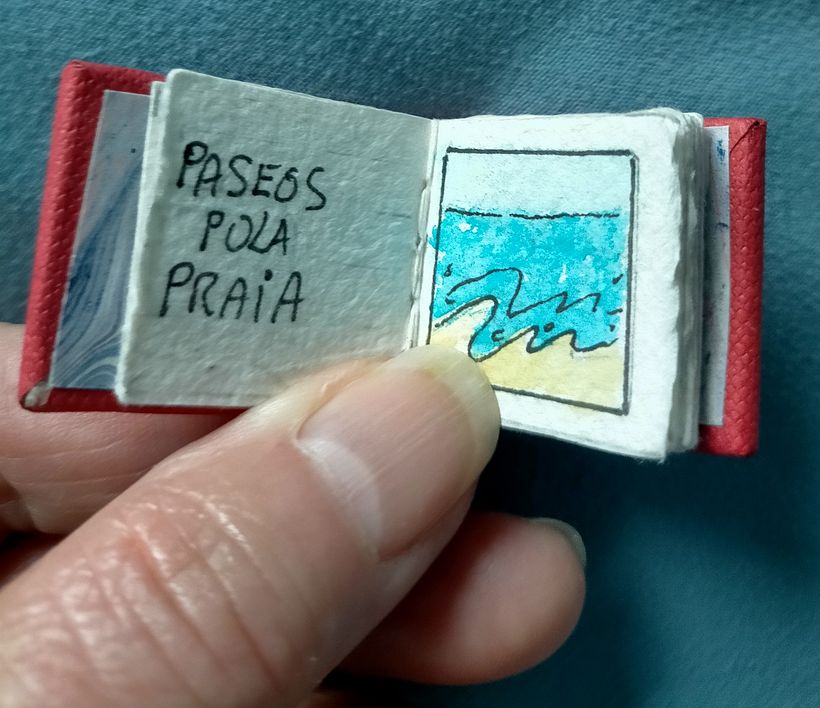 Mi proyecto del curso: Ilustración y encuadernación de libros en miniatura 6