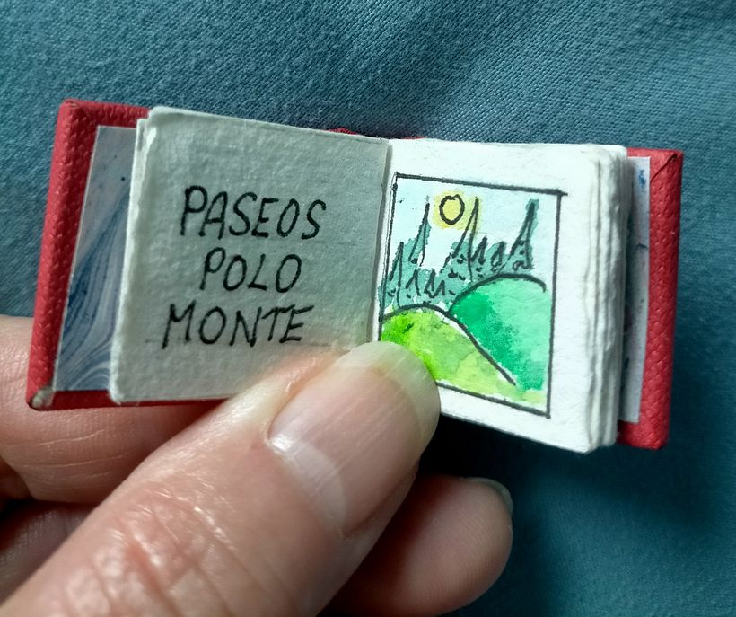 Mi proyecto del curso: Ilustración y encuadernación de libros en miniatura 7