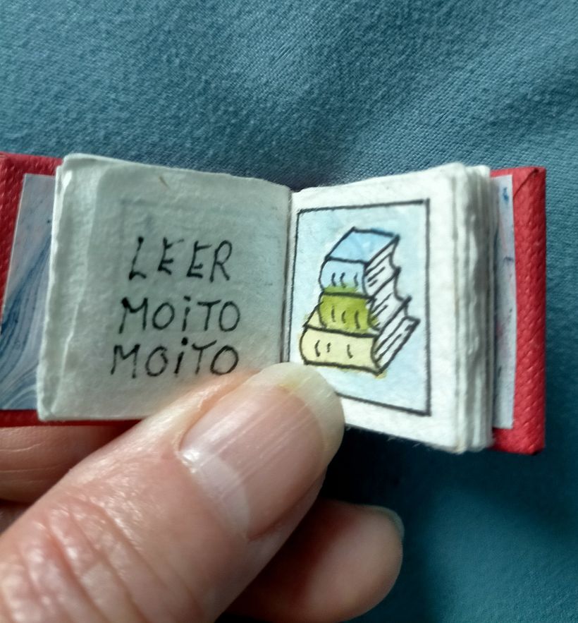 Mi proyecto del curso: Ilustración y encuadernación de libros en miniatura 8