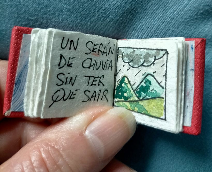 Mi proyecto del curso: Ilustración y encuadernación de libros en miniatura 12