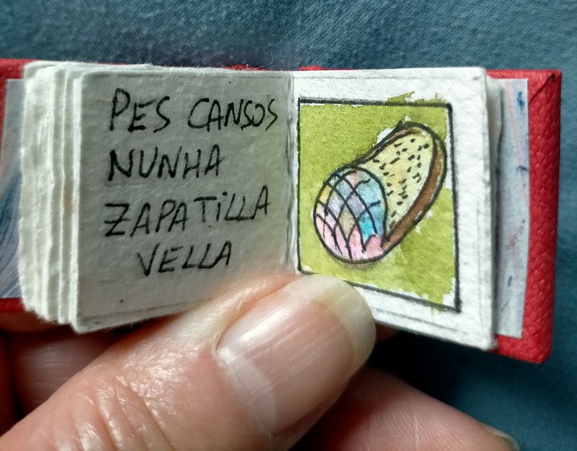 Mi proyecto del curso: Ilustración y encuadernación de libros en miniatura 14