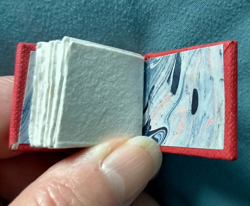 Mi proyecto del curso: Ilustración y encuadernación de libros en miniatura 15