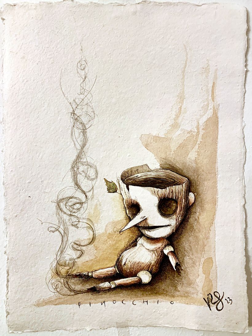 Il mio progetto del corso: Sketching creativo ad acquerello per principianti 4