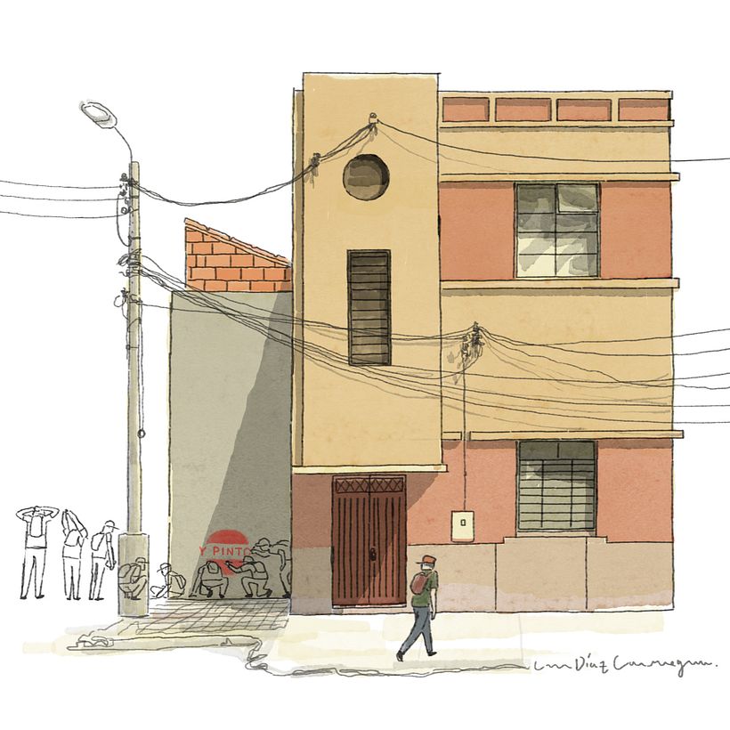 Una casa en el centro de la ciudad 1