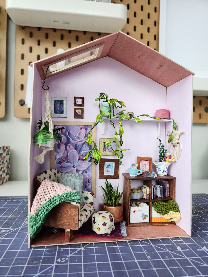 My project for course: DIY Miniature House & Furnishing for Beginners 1