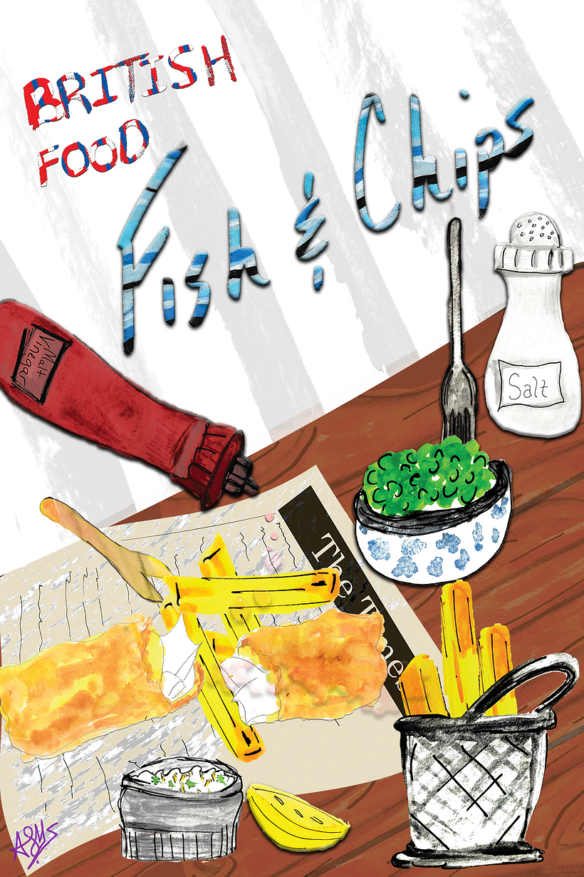 My project for course: Illustrated Recipes: Making Delicious Art 2